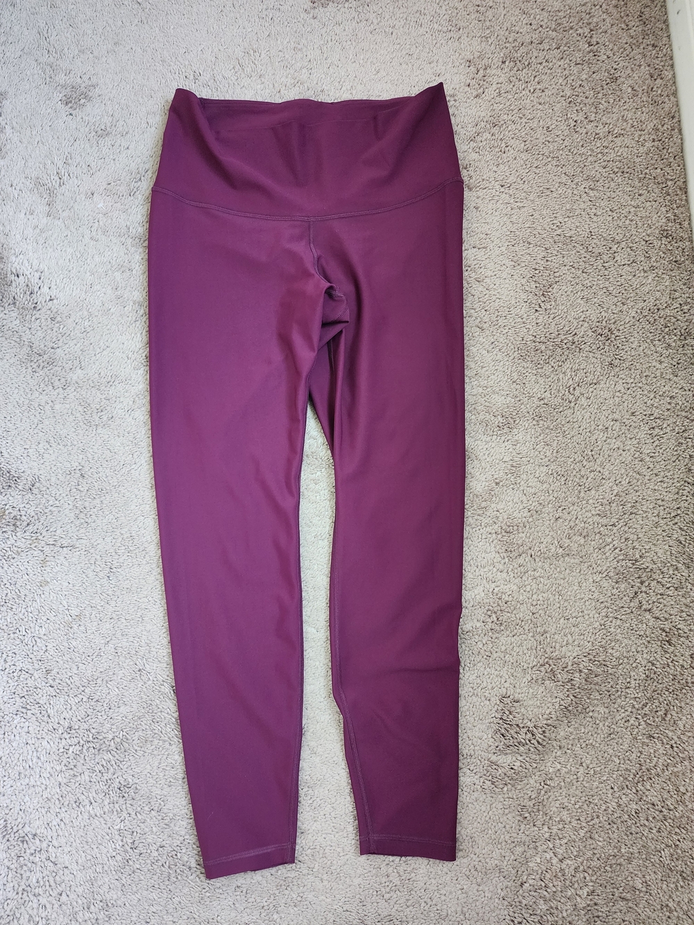 Old Navy Active Plum/Magenta Extra High-Rise Leggings